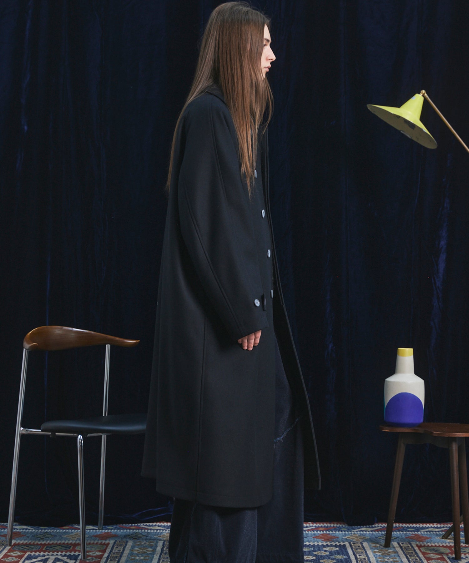 【26AW PRE-ORDER】Super170'sプライムオーバーメルトンバルマカンコート