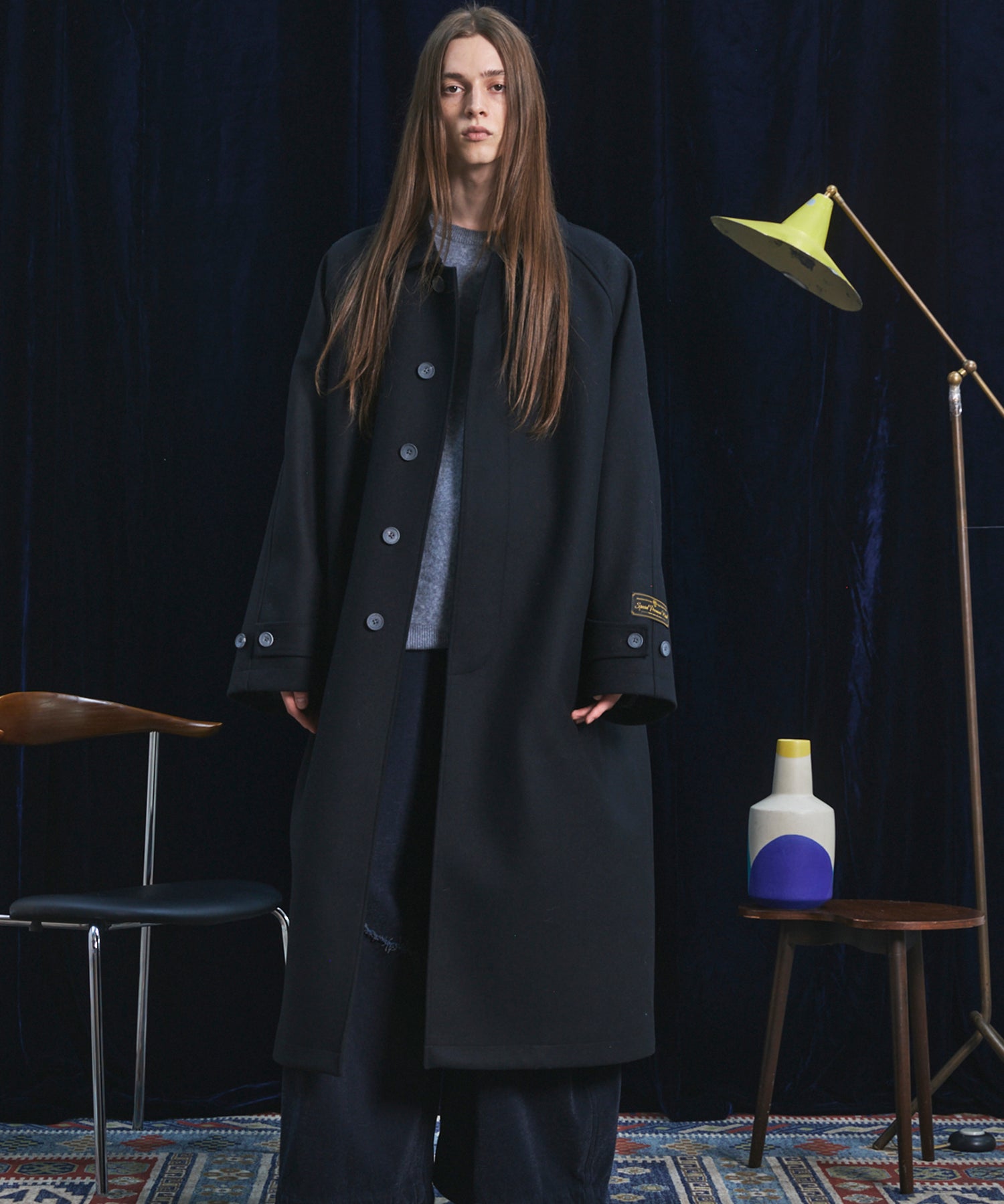 【26AW PRE-ORDER】Super170'sプライムオーバーメルトンバルマカンコート