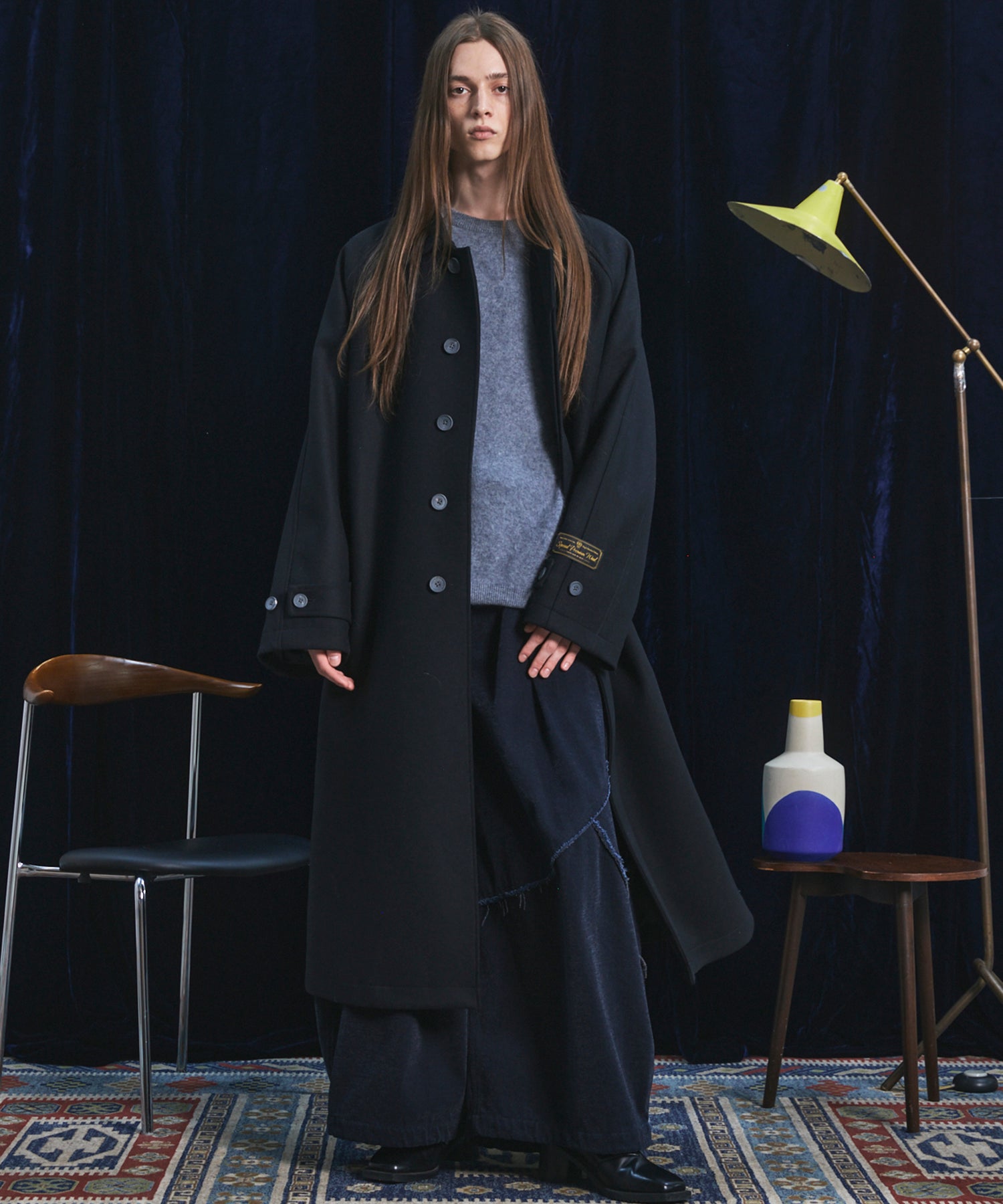 【26AW PRE-ORDER】Super170'sプライムオーバーメルトンバルマカンコート