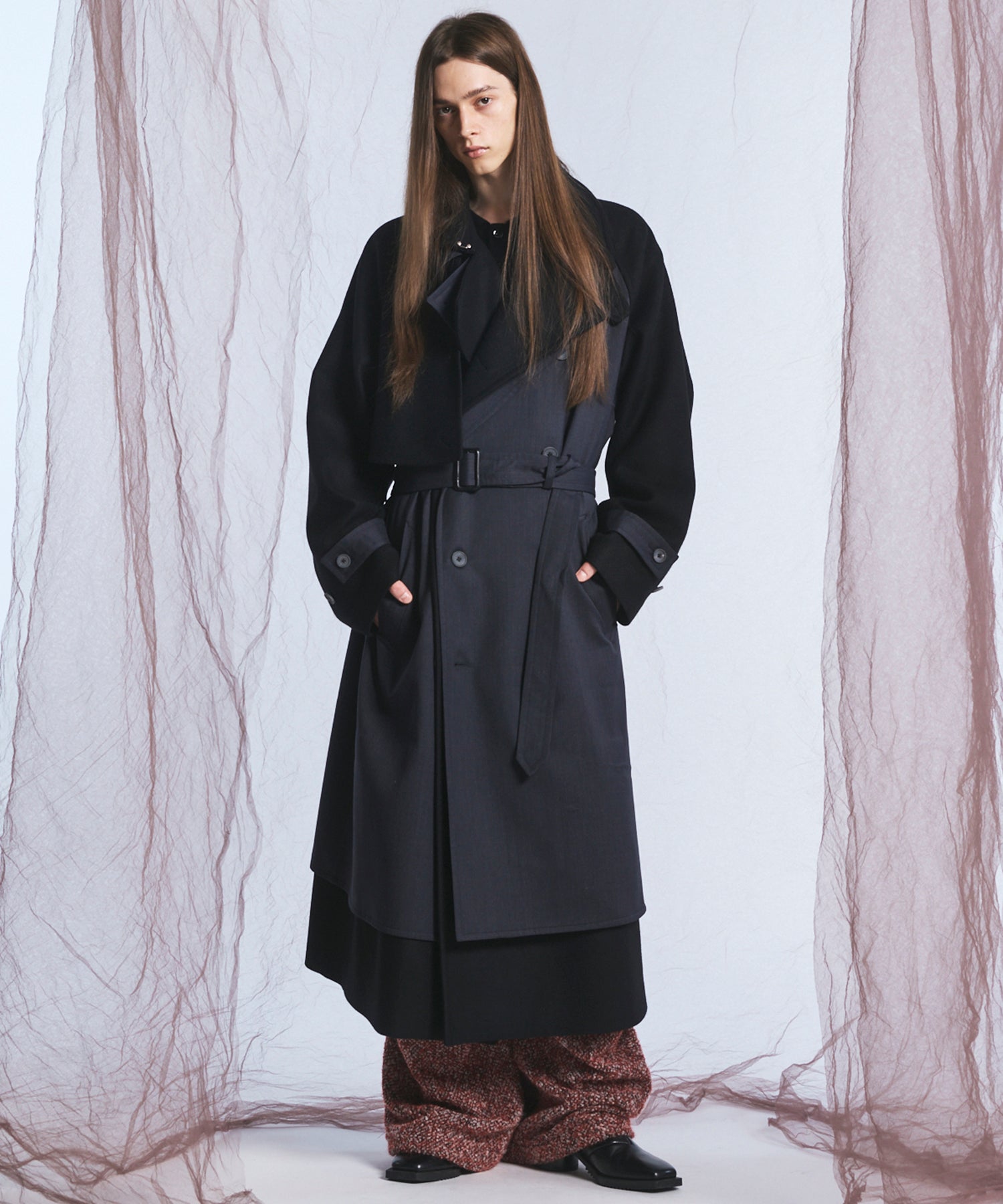 【26AW PRE-ORDER】【Italian Dead Stock Fabric】プライムワイドリラックススノーパンツ