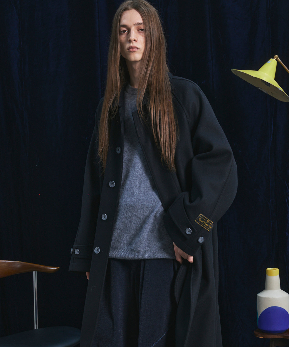 【26AW PRE-ORDER】Super170'sプライムオーバーメルトンバルマカンコート