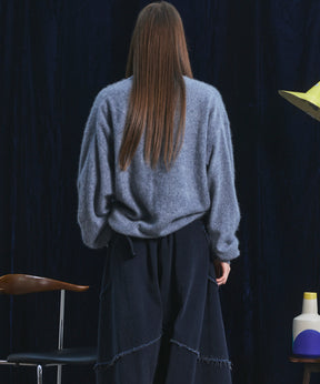Airy Striped Gabardine Prime-Over Short-sleeved Shirt