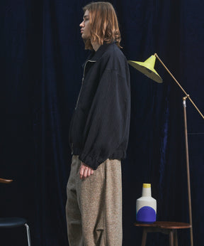 [26AW PRE-ORDER] Curve Switching Prime-Over Stand Collar Blouson