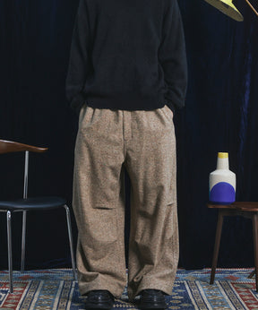 【26AW PRE-ORDER】【Italian Dead Stock Fabric】プライムワイドリラックススノーパンツ