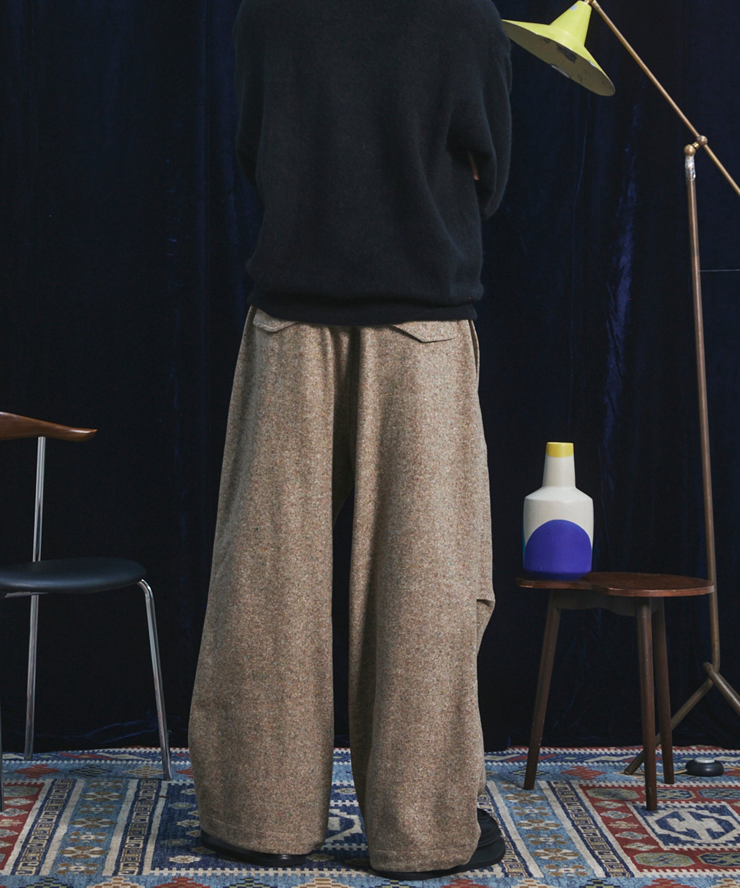 【26AW PRE-ORDER】【Italian Dead Stock Fabric】プライムワイドリラックススノーパンツ