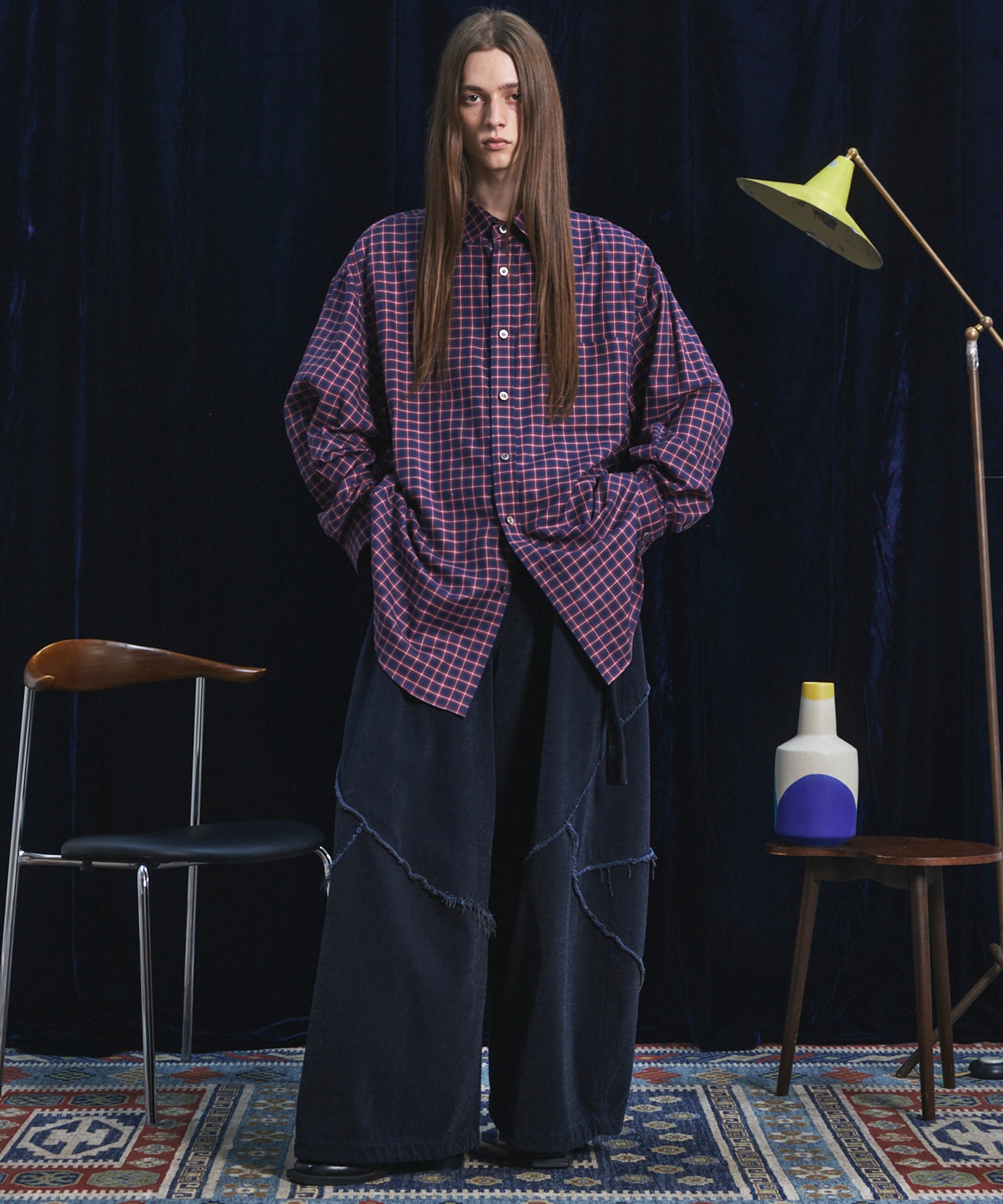 【26AW PRE-ORDER】【イタリアンデッドストックファブリック】プライムオーバーレギュラーカラーシャツコート