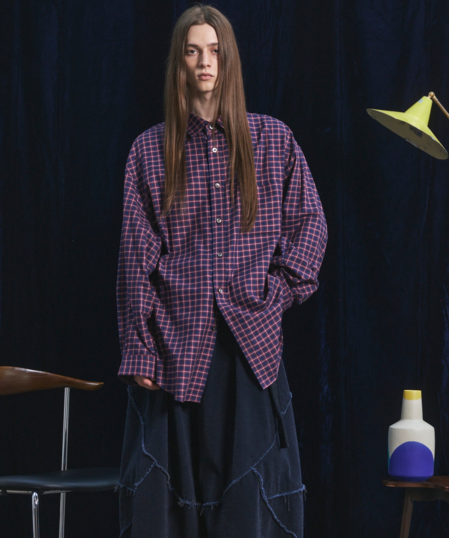 【26AW PRE-ORDER】【イタリアンデッドストックファブリック】プライムオーバーレギュラーカラーシャツコート