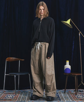 【26AW PRE-ORDER】【Italian Dead Stock Fabric】プライムワイドリラックススノーパンツ