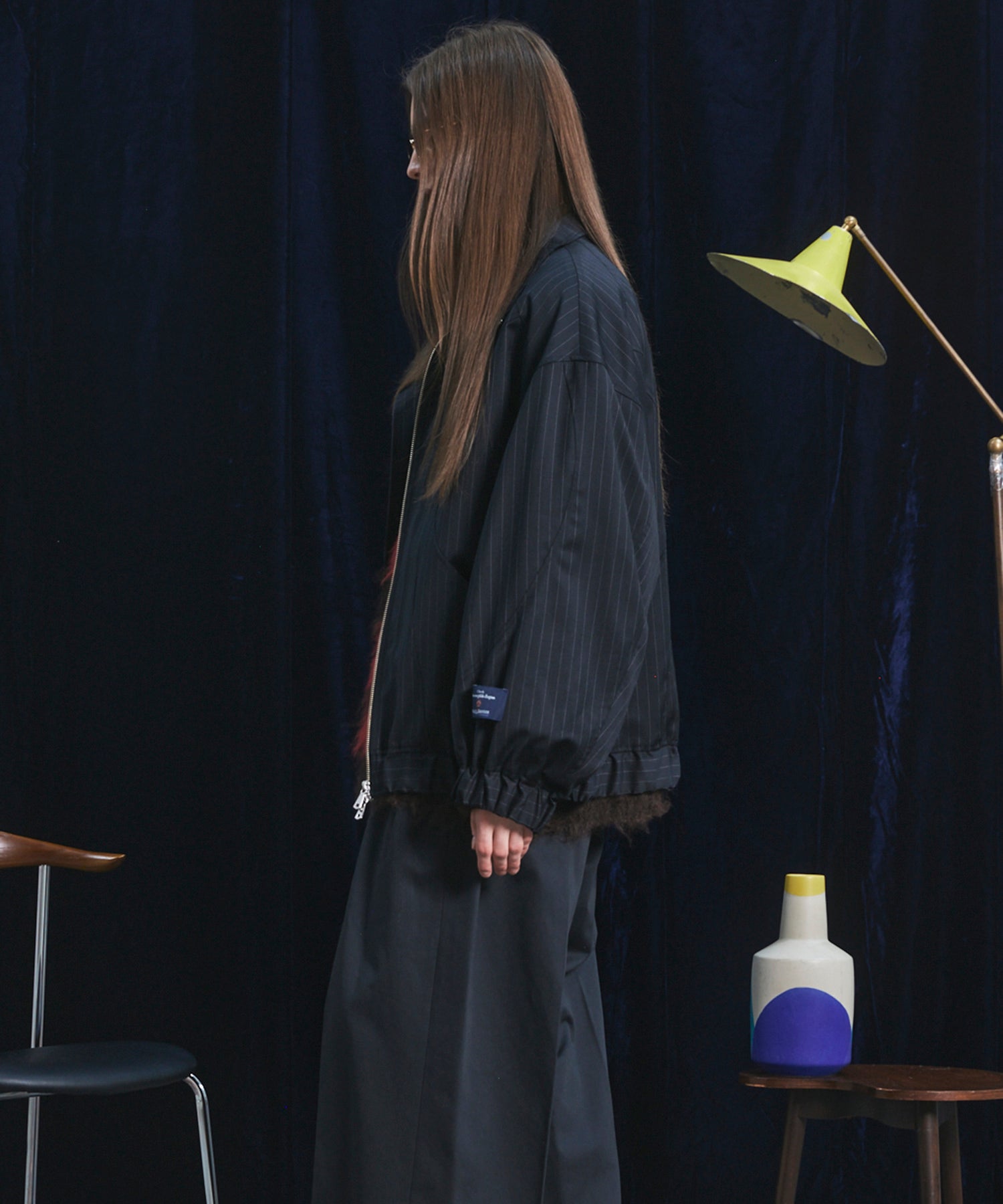 【26AW PRE-ORDER】【Ermenegildo Zegna Fabric】Prime-Over Stand-Collar Blouson