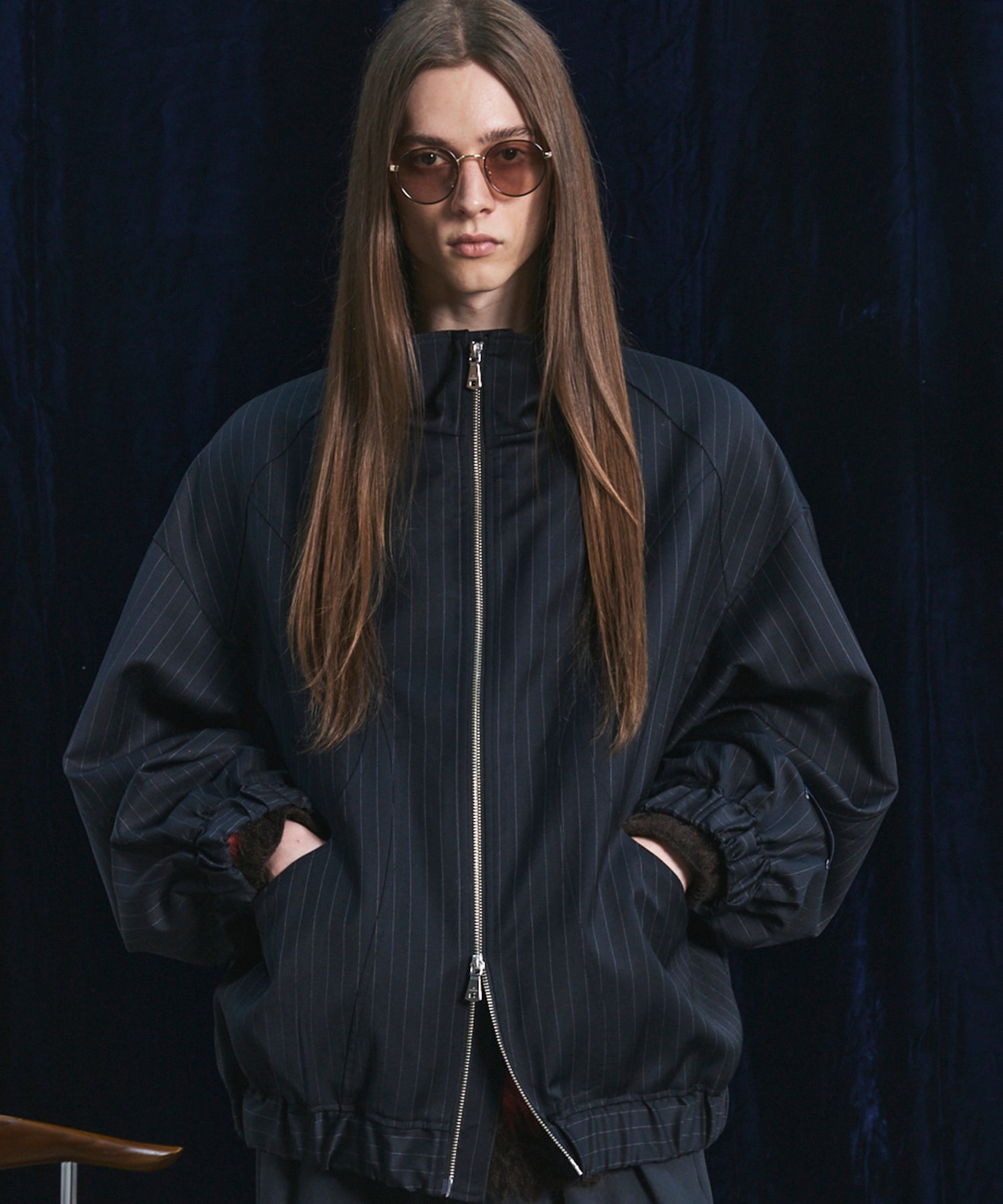 【26AW PRE-ORDER】【Ermenegildo Zegna Fabric】Prime-Over Stand-Collar Blouson
