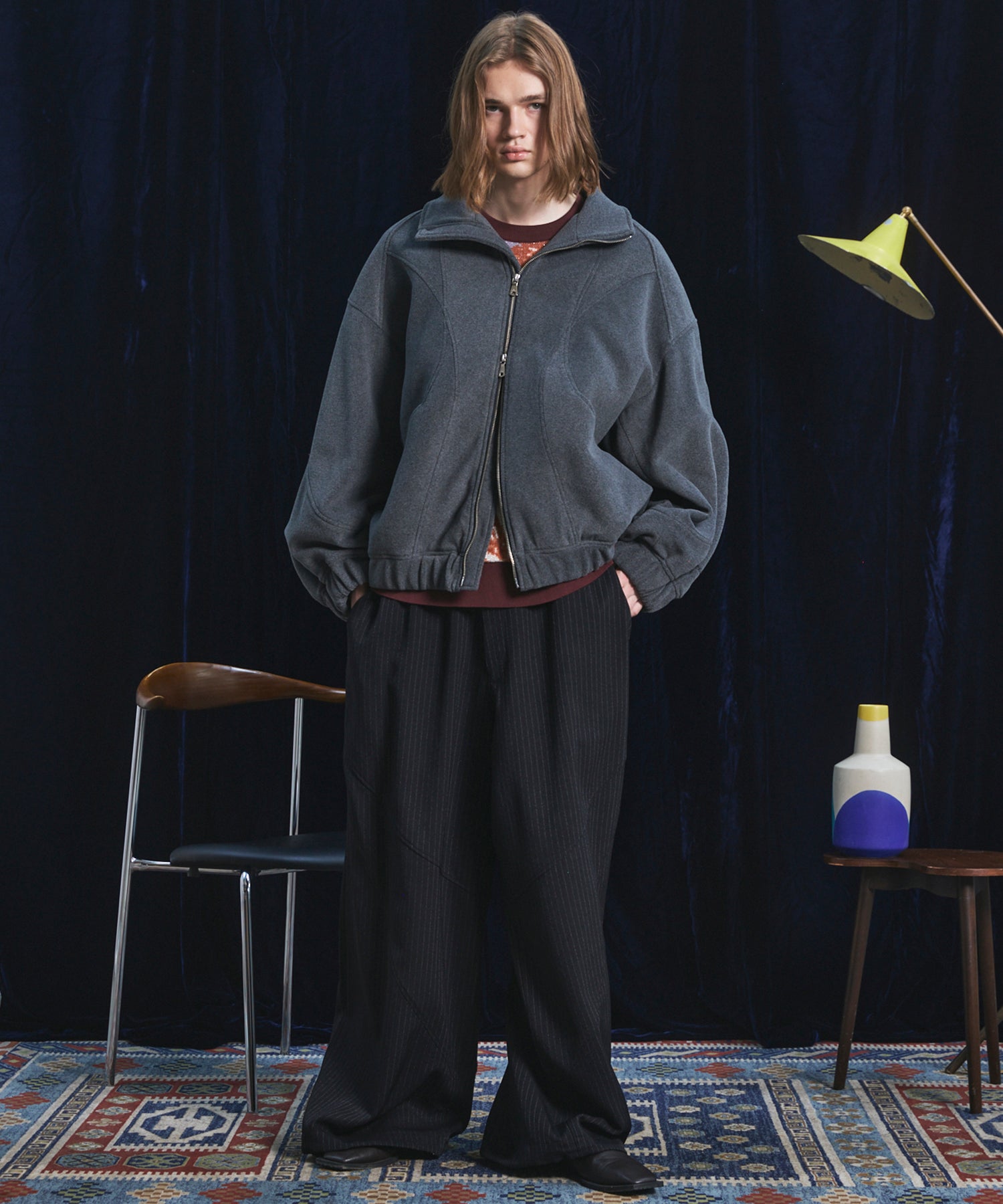 26AW PRE-ORDER Curve Switching Prime-Wide Pants