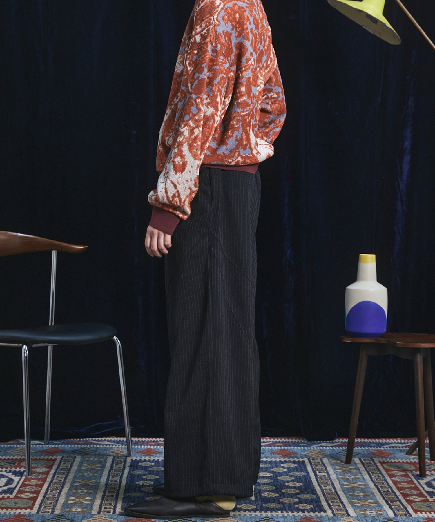 26AW PRE-ORDER Curve Switching Prime-Wide Pants