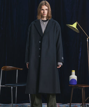 【26AW PRE-ORDER】Super140'sプライムオーバーメルトンチェスターコート
