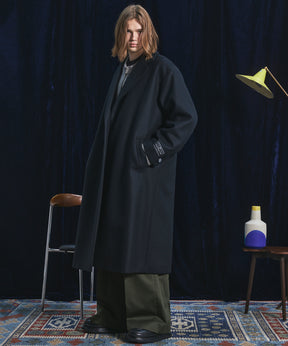 【26AW PRE-ORDER】Super140'sプライムオーバーメルトンチェスターコート