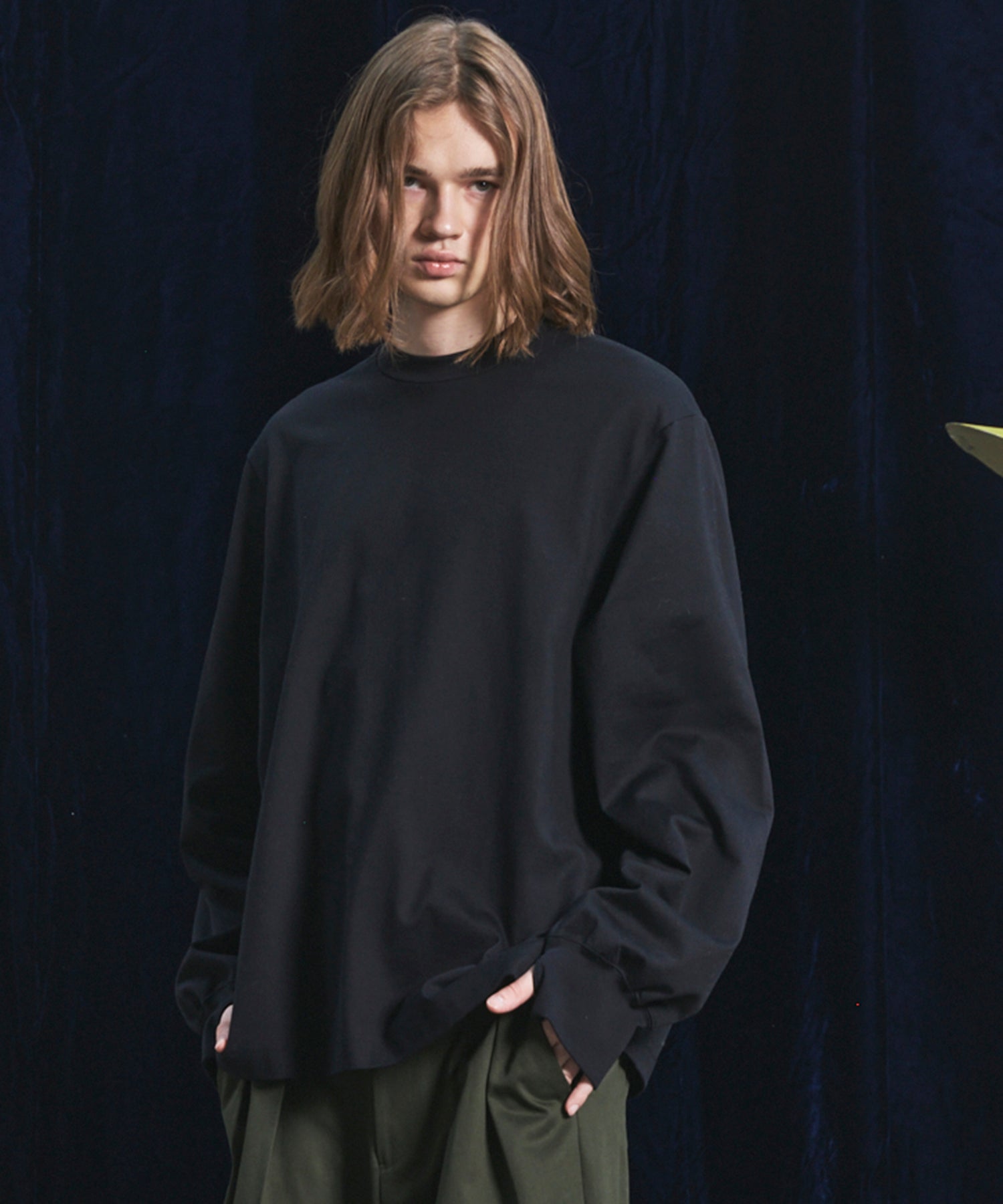【26AW PRE-ORDER】Silky Heavy-weight Single Jersey Prime-Over Long-sleeved T-shirt