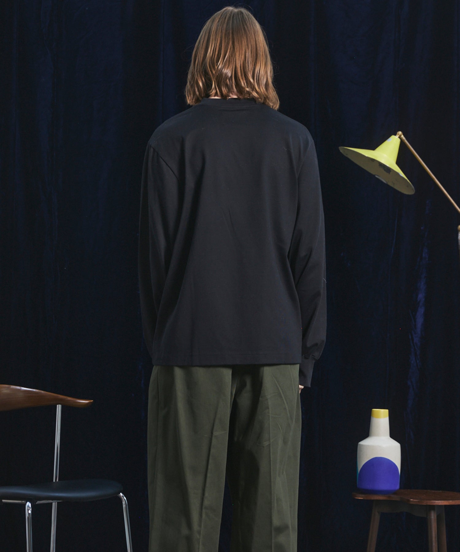 【26AW PRE-ORDER】Silky Heavy-weight Single Jersey Prime-Over Long-sleeved T-shirt