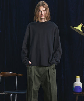 【26AW PRE-ORDER】Silky Heavy-weight Single Jersey Prime-Over Long-sleeved T-shirt