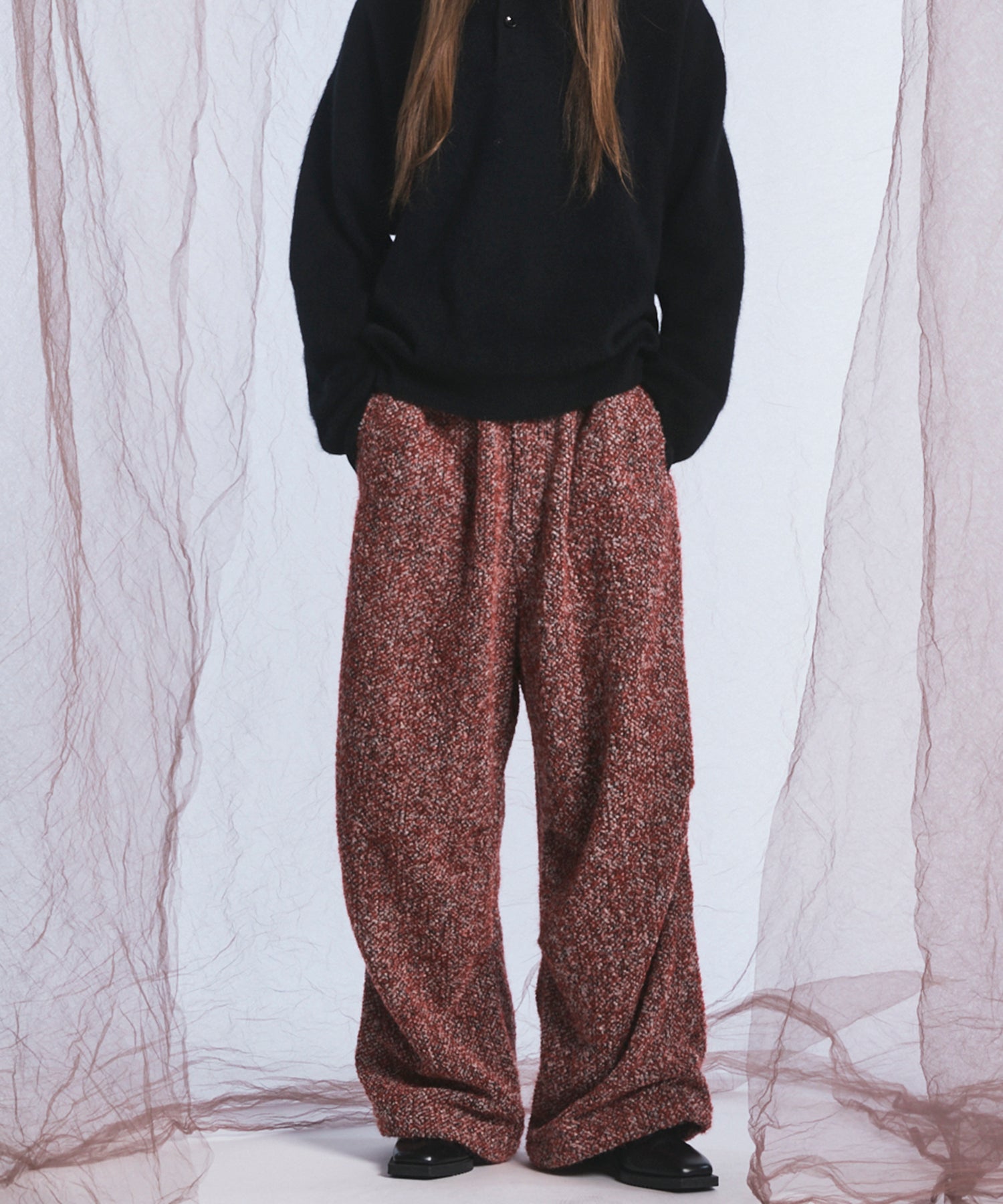 【26AW PRE-ORDER】【Italian Dead Stock Fabric】プライムワイドリラックススノーパンツ