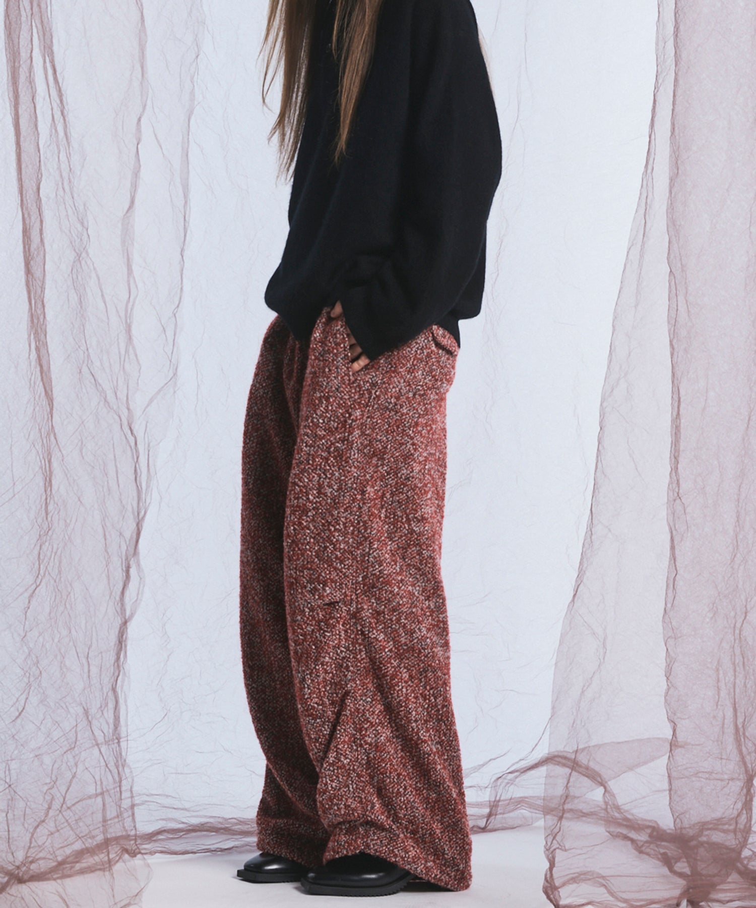 【26AW PRE-ORDER】【Italian Dead Stock Fabric】プライムワイドリラックススノーパンツ