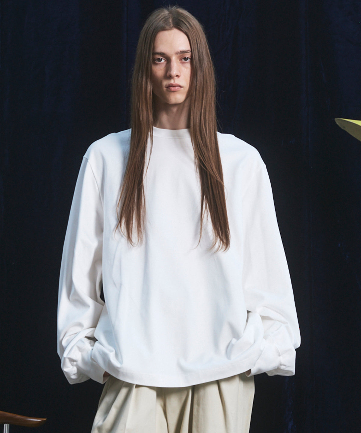 【26AW PRE-ORDER】Silky Heavy-weight Single Jersey Prime-Over Long-sleeved T-shirt