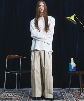 【26AW PRE-ORDER】Silky Heavy-weight Single Jersey Prime-Over Long-sleeved T-shirt