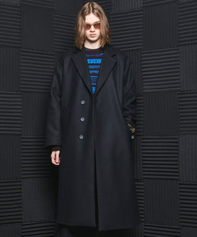 【26AW PRE-ORDER】Super170'sプライムオーバーメルトンチェスターコート