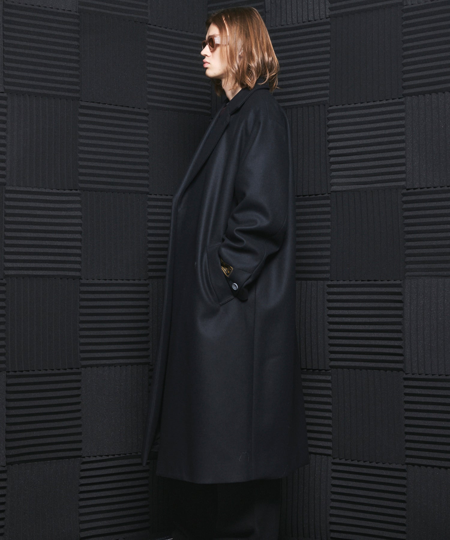 【26AW PRE-ORDER】Super170'sプライムオーバーメルトンチェスターコート