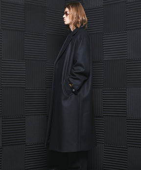 【26AW PRE-ORDER】Super170'sプライムオーバーメルトンチェスターコート