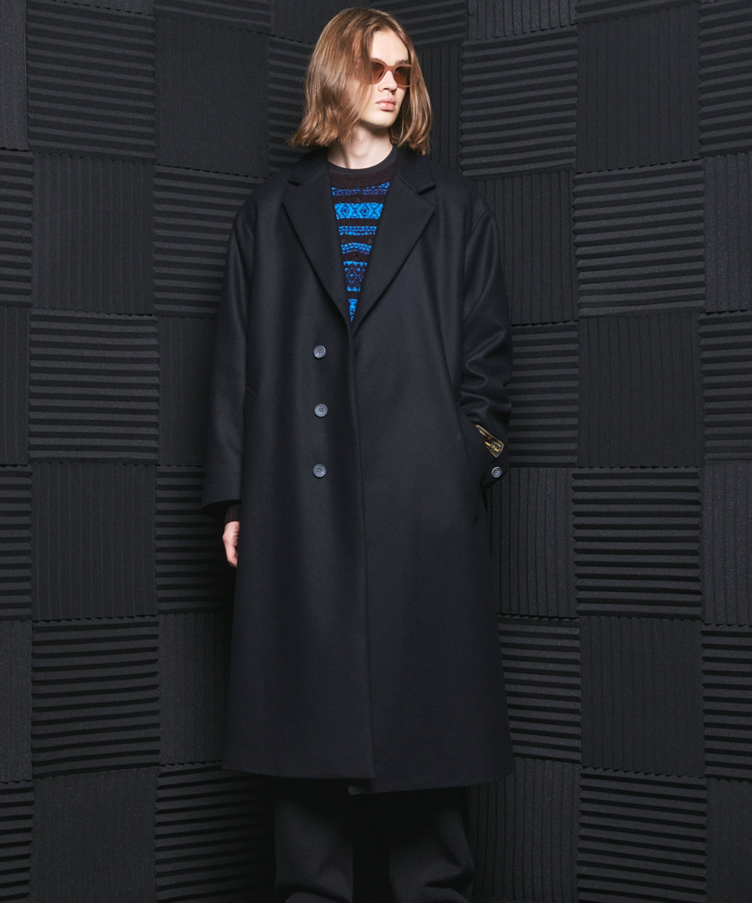 【26AW PRE-ORDER】Super170'sプライムオーバーメルトンチェスターコート