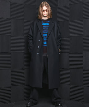 【26AW PRE-ORDER】Super170'sプライムオーバーメルトンチェスターコート