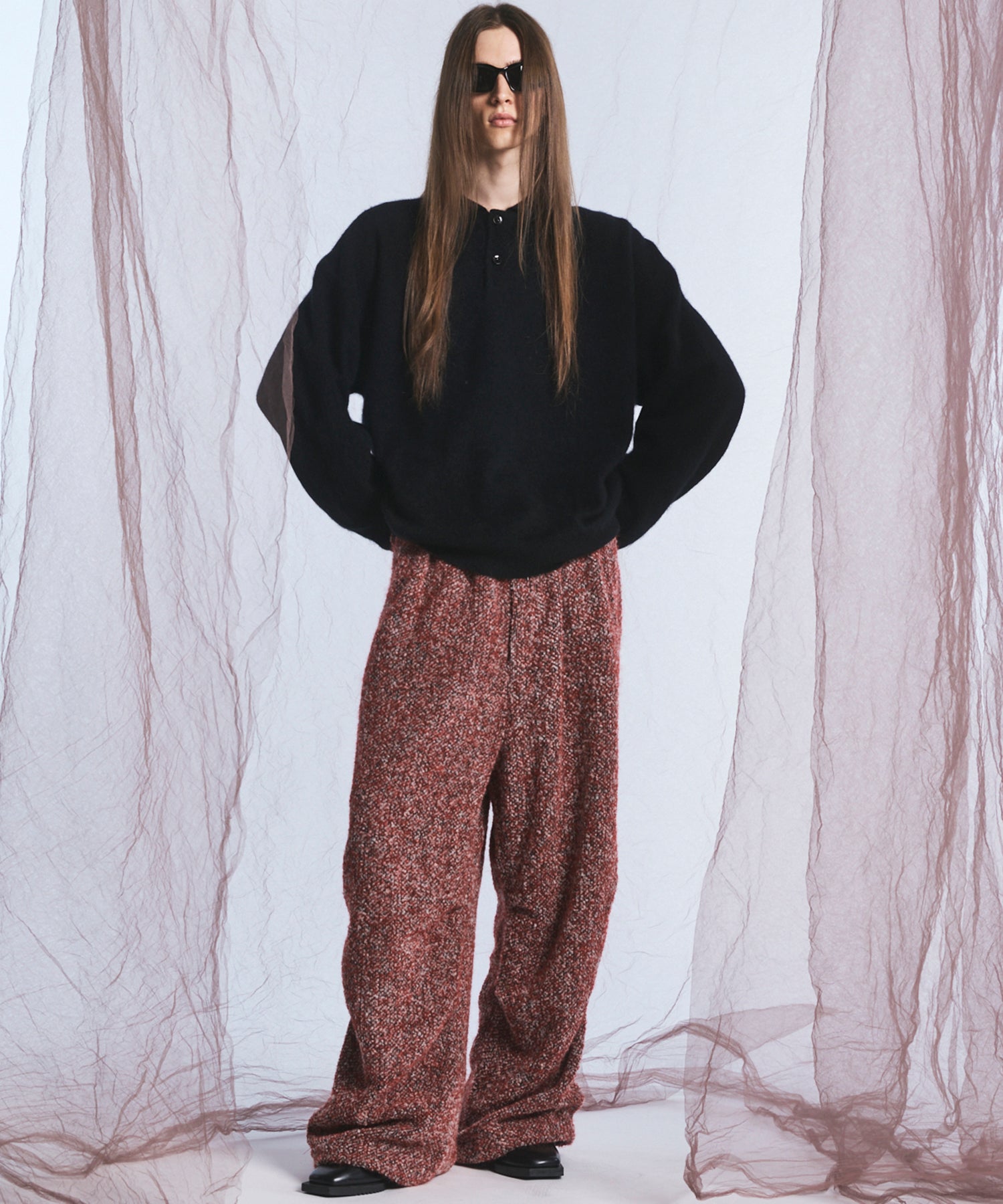 【26AW PRE-ORDER】【Italian Dead Stock Fabric】プライムワイドリラックススノーパンツ