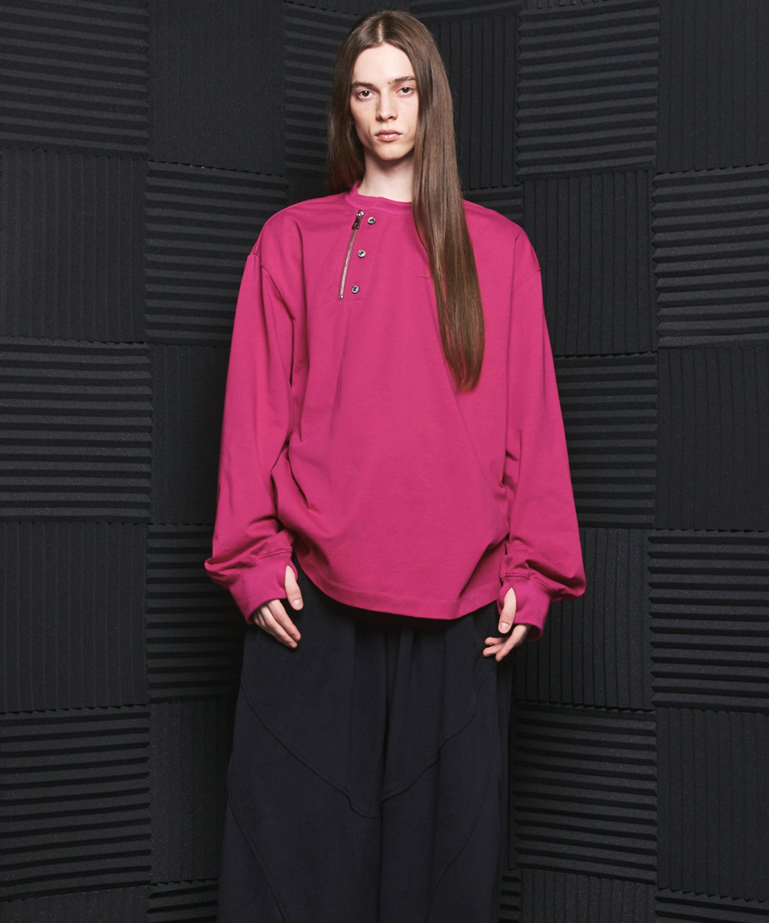【26SS PRE-ORDER】Airy Striped Gabardine Prime-Over Short-sleeved Shirt