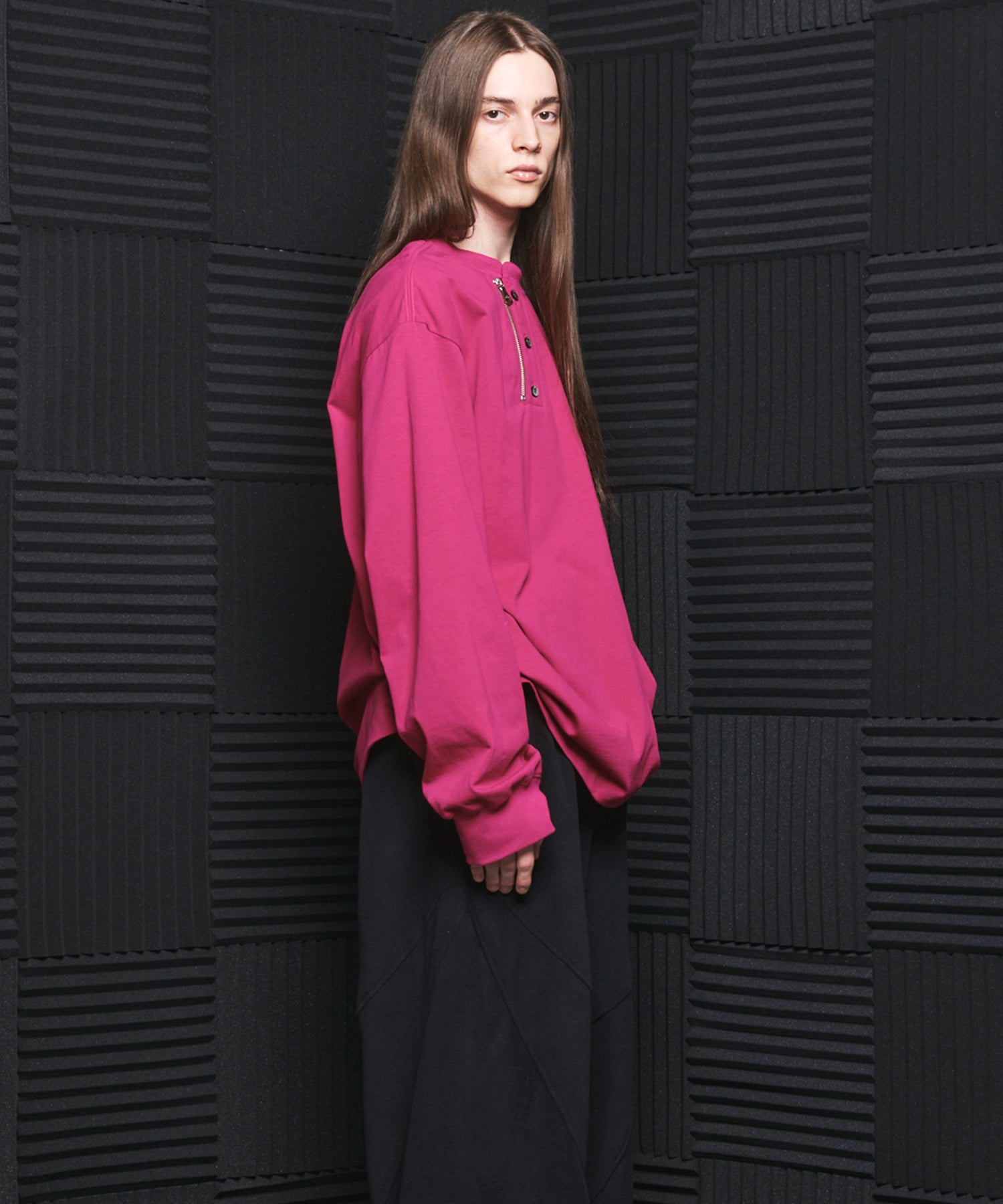 【26SS PRE-ORDER】Airy Striped Gabardine Prime-Over Short-sleeved Shirt
