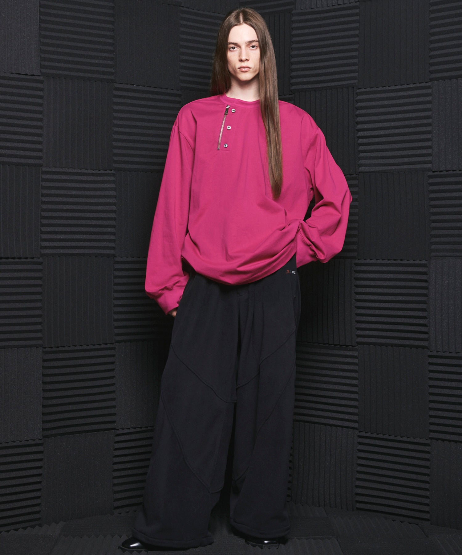 【26SS PRE-ORDER】Airy Striped Gabardine Prime-Over Short-sleeved Shirt