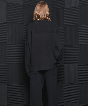 C/A Prime-Over Pullover Crew Neck Knit