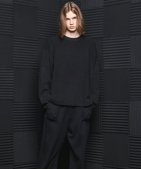 C/A Prime-Over Pullover Crew Neck Knit