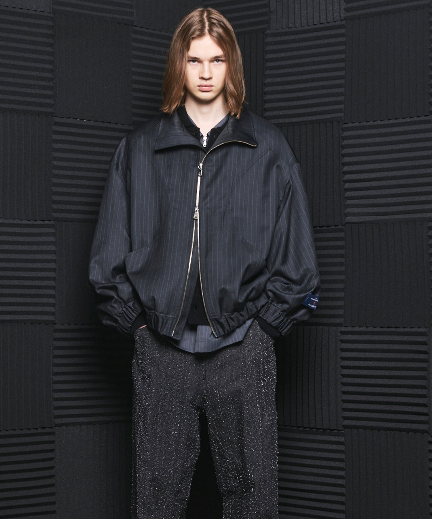 【26AW PRE-ORDER】【Ermenegildo Zegna Fabric】Prime-Over Stand-Collar Blouson
