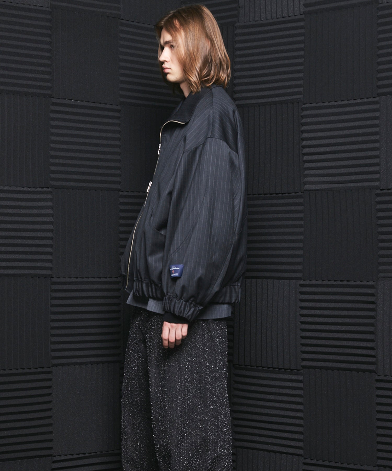 【26AW PRE-ORDER】【Ermenegildo Zegna Fabric】Prime-Over Stand-Collar Blouson