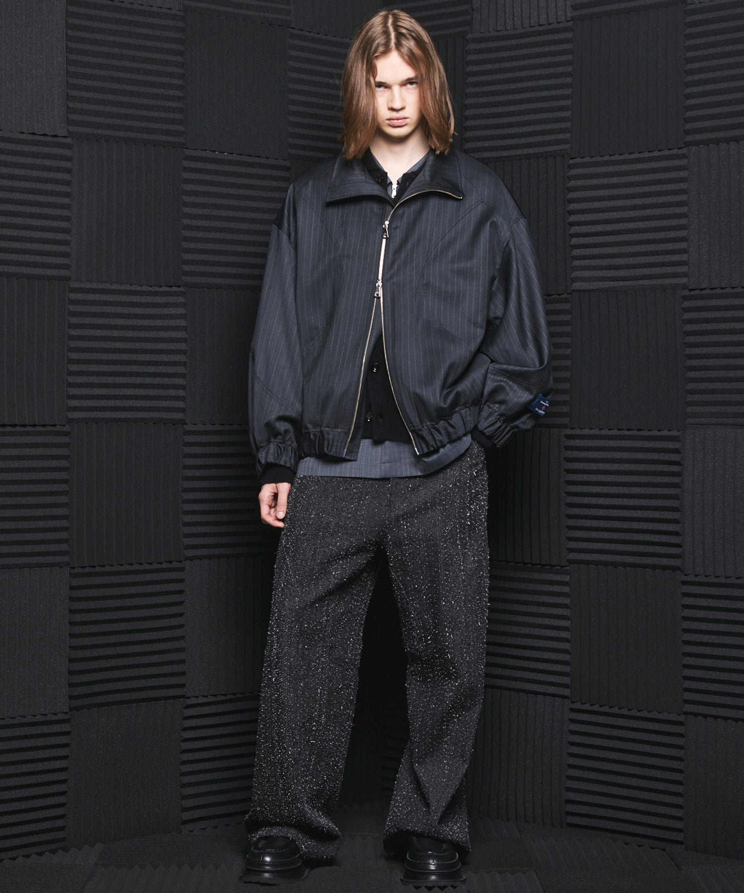Banana Curve Silhouette Prime-Wide Cargo Trousers