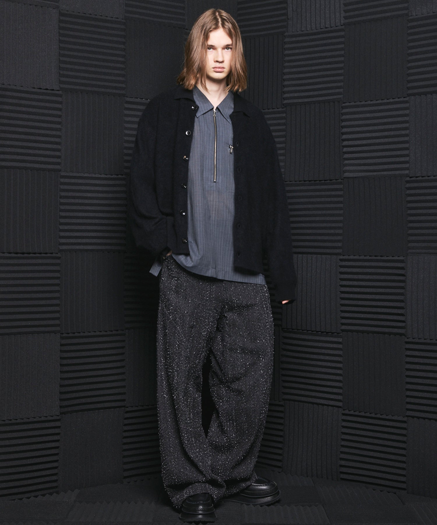 Banana Curve Silhouette Prime-Wide Cargo Trousers