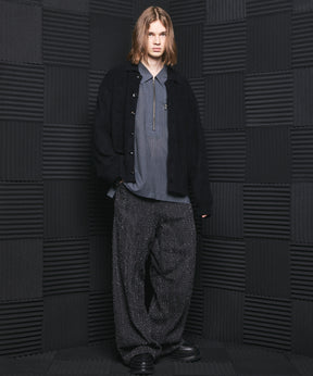 Banana Curve Silhouette Prime-Wide Cargo Trousers