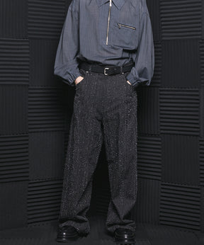 Banana Curve Silhouette Prime-Wide Cargo Trousers