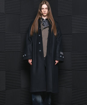 【26AW PRE-ORDER】Super140'sプライムオーバーメルトンバルマカンコート