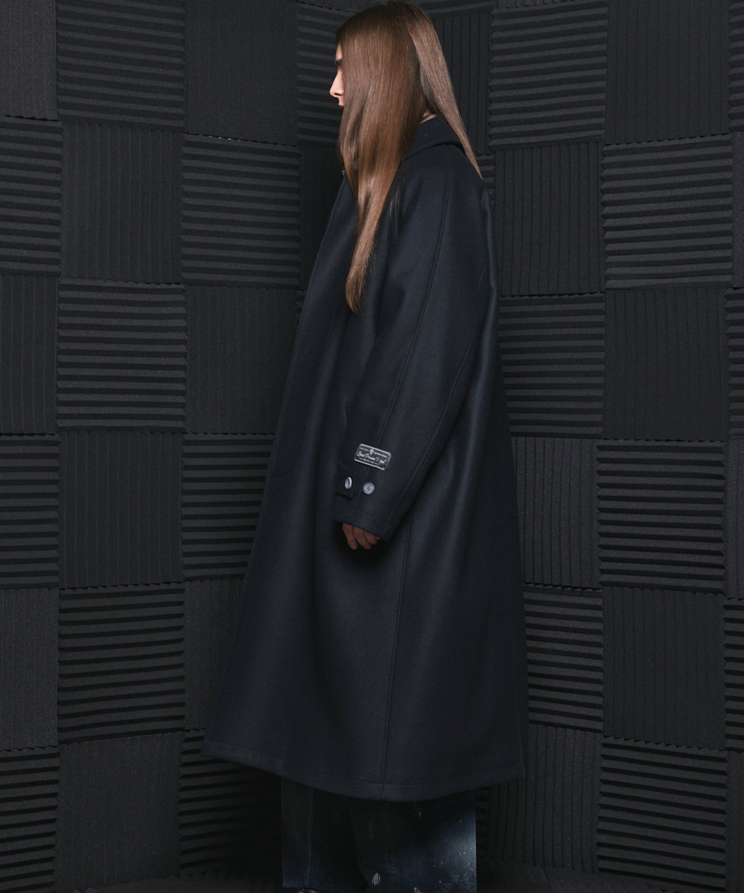 【26AW PRE-ORDER】Super140'sプライムオーバーメルトンバルマカンコート