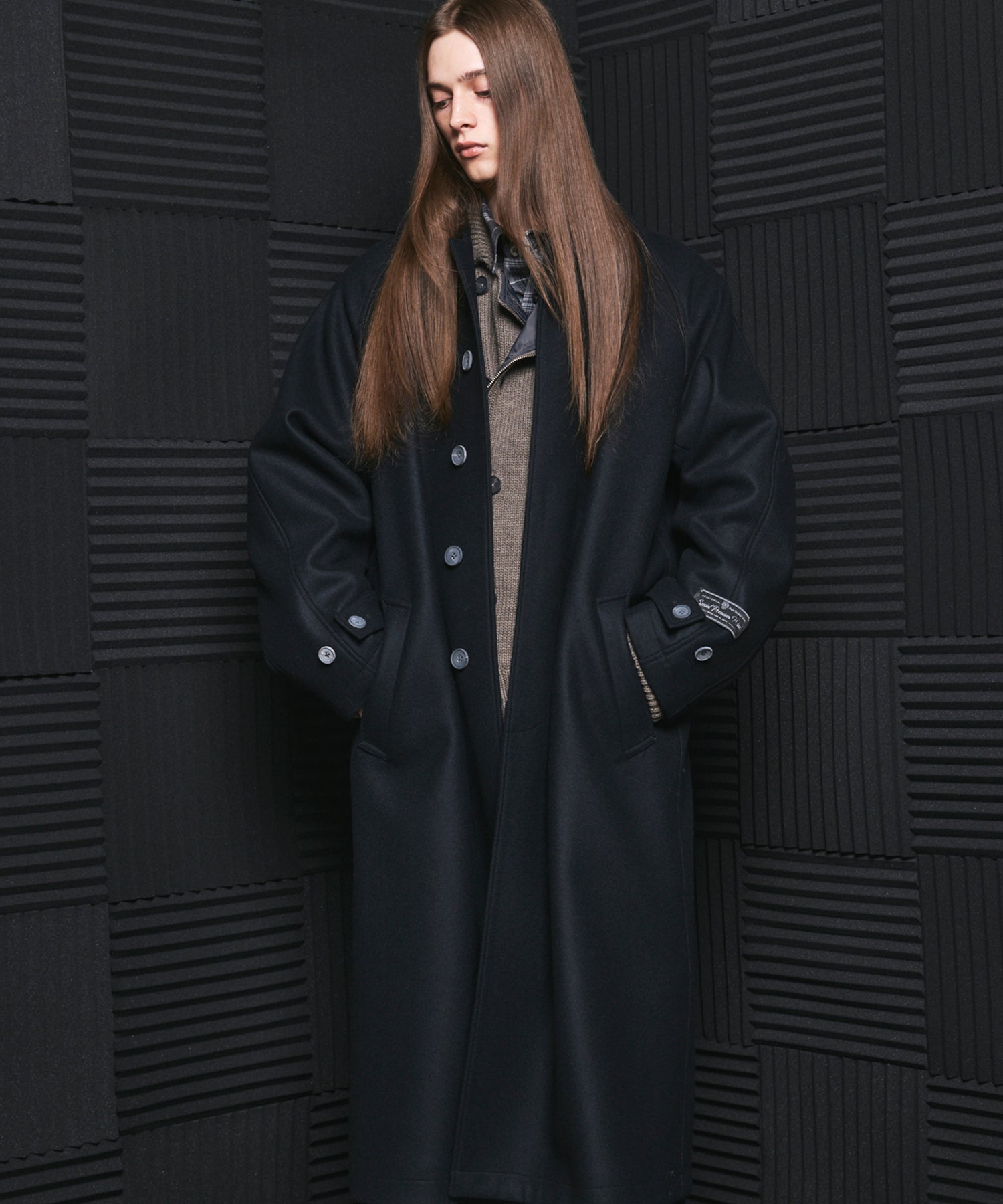 【26AW PRE-ORDER】Super140'sプライムオーバーメルトンバルマカンコート
