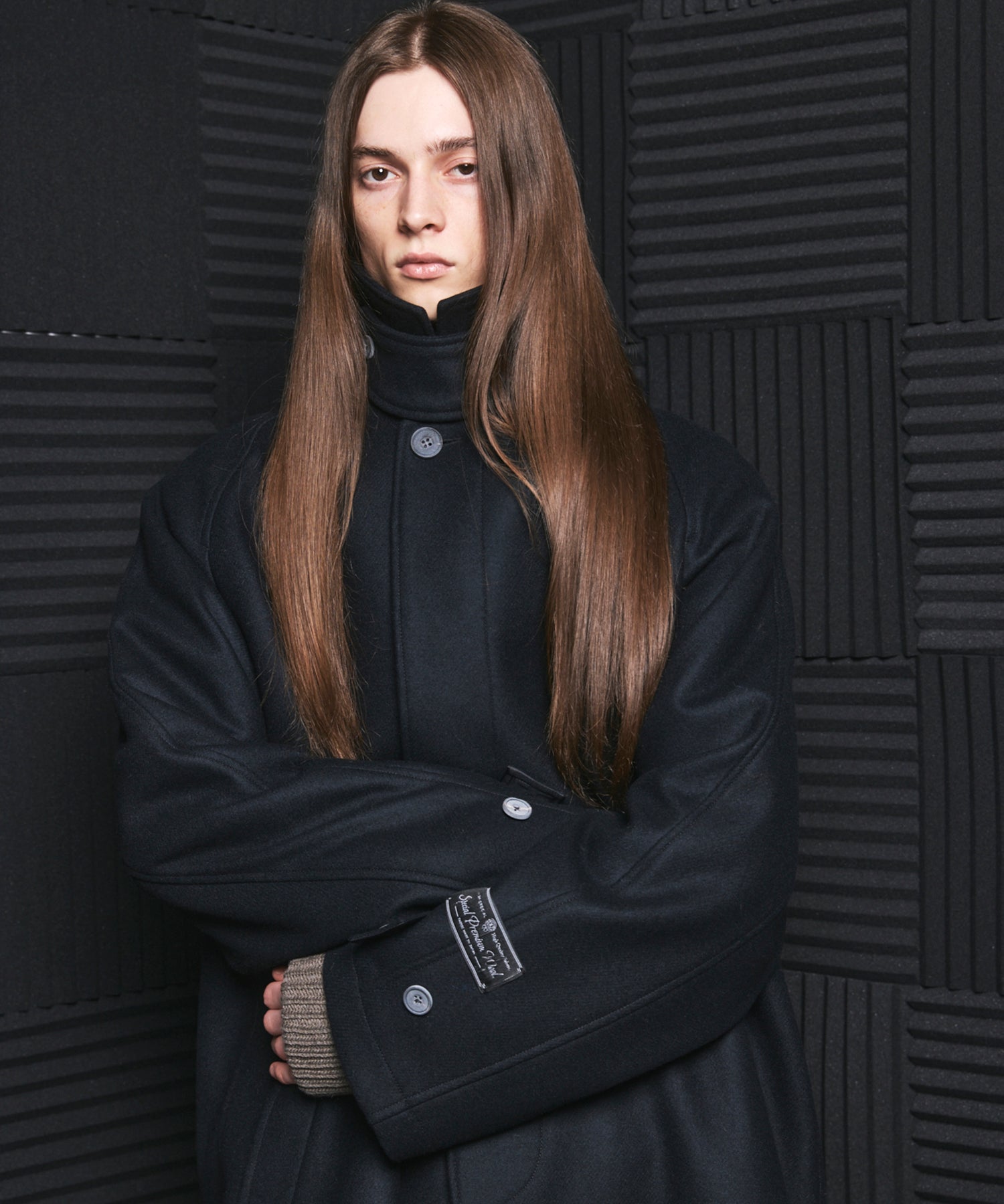 【26AW PRE-ORDER】Super140'sプライムオーバーメルトンバルマカンコート