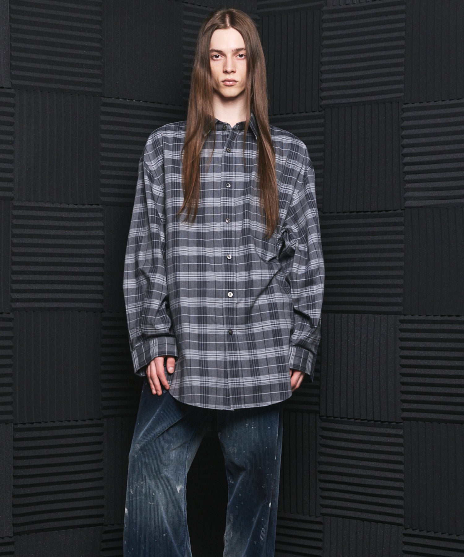 【26AW PRE-ORDER】【イタリアンデッドストックファブリック】プライムオーバーレギュラーカラーシャツコート
