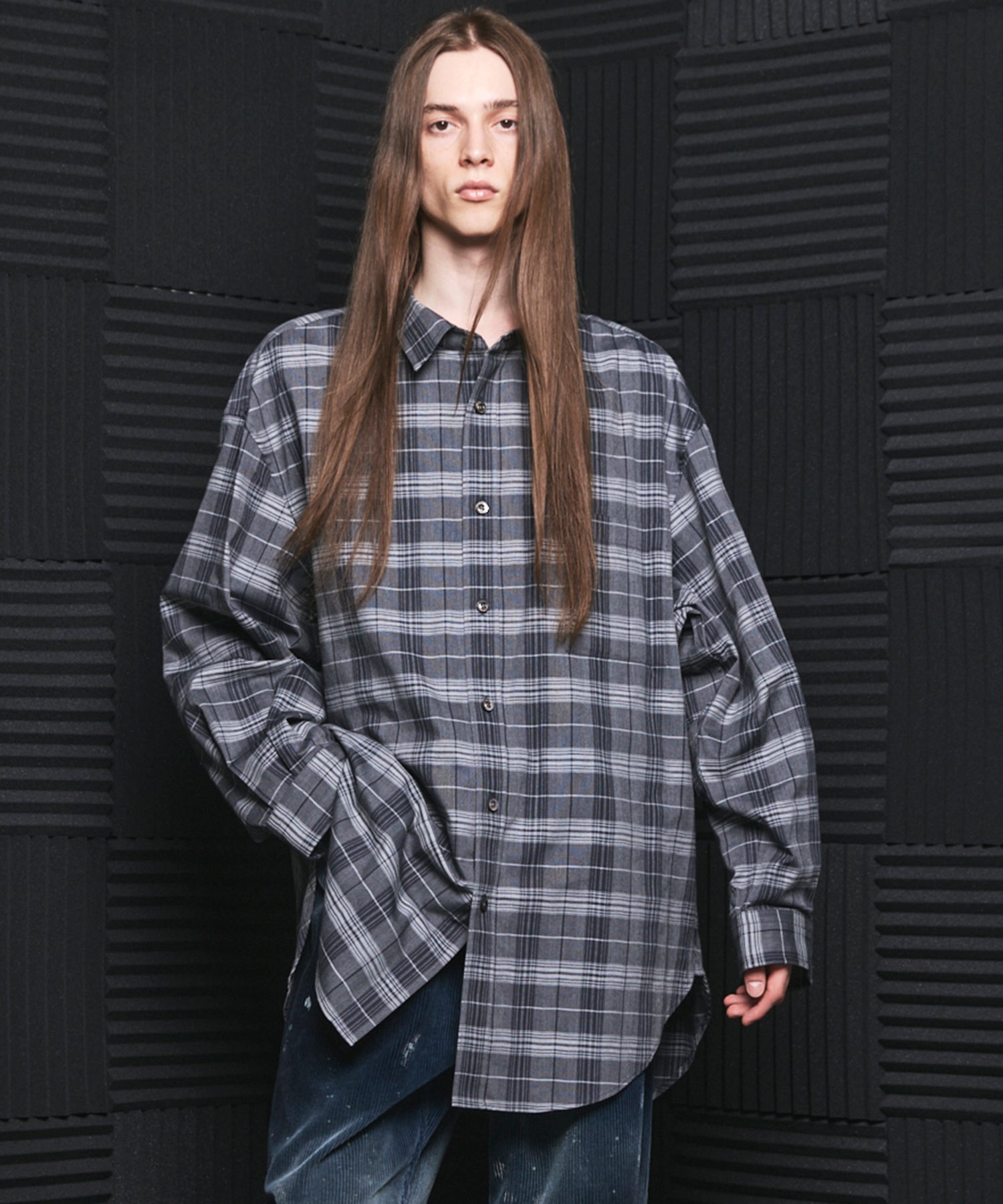 【26AW PRE-ORDER】【イタリアンデッドストックファブリック】プライムオーバーレギュラーカラーシャツコート