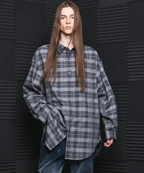【26AW PRE-ORDER】【イタリアンデッドストックファブリック】プライムオーバーレギュラーカラーシャツコート