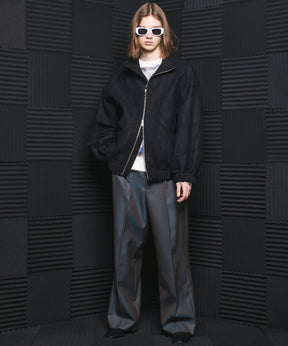 【26AW PRE-ORDER】【イタリアンデッドストックファブリック】プライムオーバーカーブ切り替えスタンドブルゾン